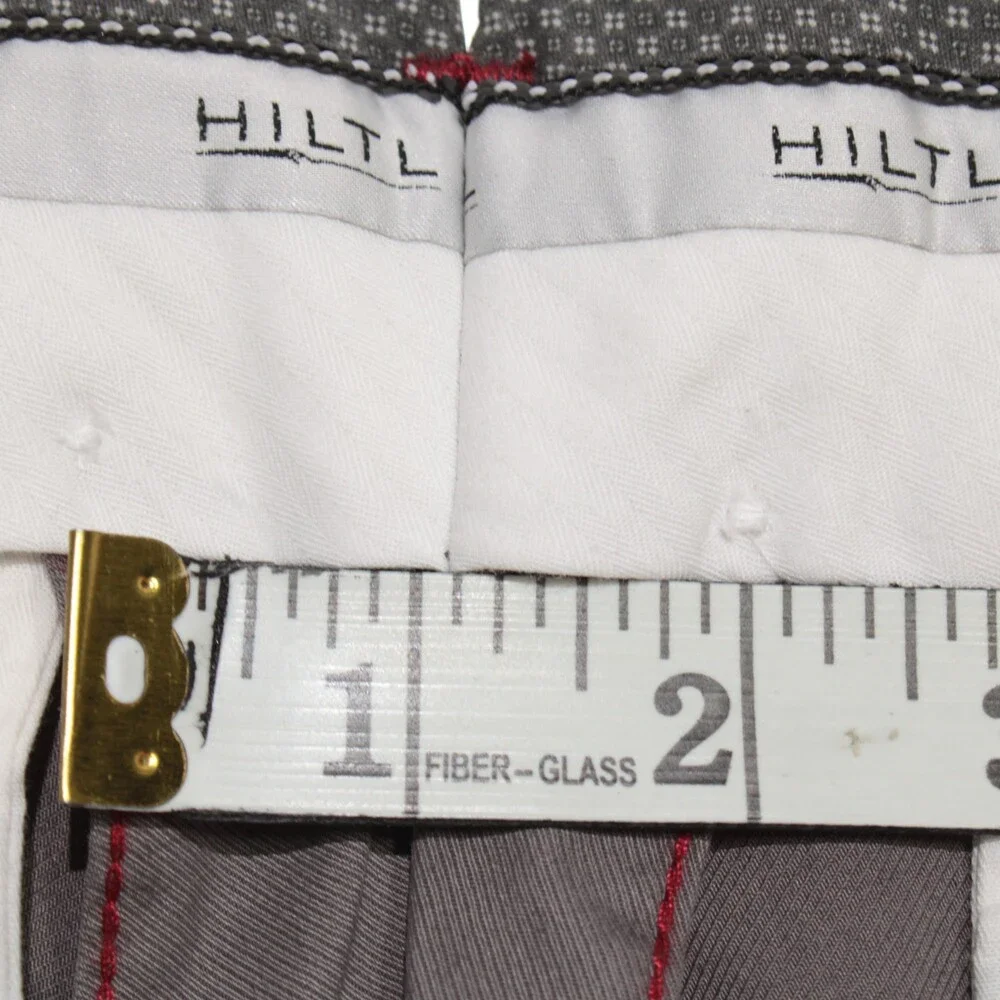 Hilti NWT Tilo I Slim Straight Chinos / Casual Pants Size 48 (US 32) Gray Cotton
